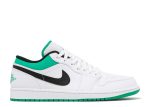 Air Jordan 1 Low ‘White Lucky Green’