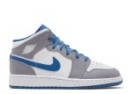 Air Jordan 1 Mid GS ‘Cement True Blue’