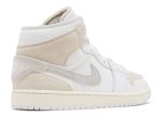 Air Jordan 1 Mid SE Craft ‘Inside Out – White Sail’