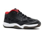 Air Jordan 11 Retro Low IE ‘Black Charcoal Red’ 2011