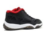 Air Jordan 11 Retro Low IE ‘Black Charcoal Red’ 2011