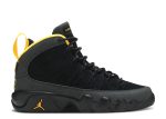 Air Jordan 9 Retro GS ‘Dark Charcoal University Gold’ Sample