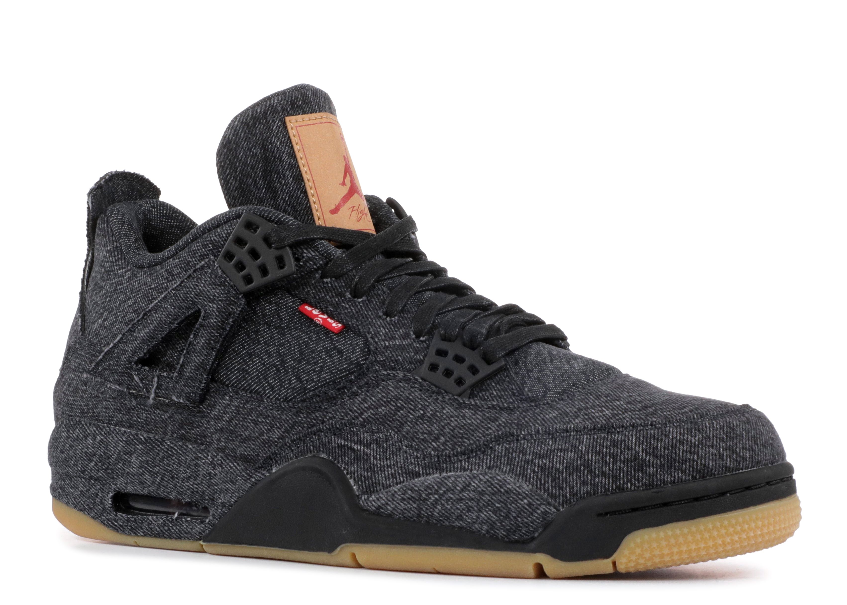 Levi’s x Air Jordan 4 Retro ‘Black Denim’