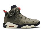 Travis Scott x Air Jordan 6 Retro ‘Olive’ Sample