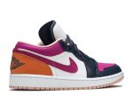 Wmns Air Jordan 1 Low SE ‘Mismatched – Purple Magenta’