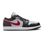 Wmns Air Jordan 1 Low ‘Wolf Grey Gym Red’