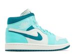 Wmns Air Jordan 1 Mid SE ‘Bleached Turquoise’