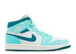 Wmns Air Jordan 1 Mid SE ‘Bleached Turquoise’