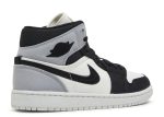 Wmns Air Jordan 1 Mid SE ‘Light Steel Grey Canvas’