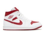 Wmns Air Jordan 1 Mid ‘White Pomegranate’