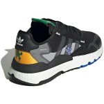 adidas Originals Nite Jogger ‘Black Grey Orange Green’ GX2184 CVST