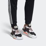 adidas originals Nite Jogger Cloud White/Core Black/Solar Orange FU6842 CVST