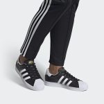 adidas Originals Superstar Shoes ‘Black White Gold’ FX2331 CVST