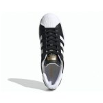 adidas Originals Superstar Shoes ‘Black White Gold’ FX2331 CVST