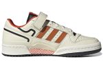 adidas originals Unisex Forum Low Sneakers Ivory/Orange HR0460 CVST