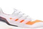 adidas UltraBoost 21 ‘Dash Grey Screaming Orange’ FY0375 CVST