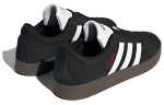 Adidas Vl Court Lifestyle Skate Shoes Black White Gum HQ1801 CVST