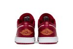 Air Jordan 1 Low ‘Cardinal Red’ 553558-607 CVST