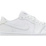 Air Jordan 1 Low Golf White Croc DD9315-110 CVST