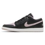 Air Jordan 1 Low SE Black Iced Lilac DV1309-051 CVST