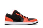 Air Jordan 1 Low SE Black Turf Orange CK3022-008 CVST