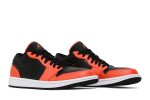 Air Jordan 1 Low SE Black Turf Orange CK3022-008 CVST