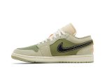 Air Jordan 1 Low SE Craft ‘Light Olive’ FD6819-300 CVST