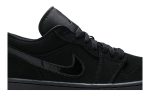 Air Jordan 1 Low Triple Black 2019 553558-056 CVST