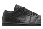 Air Jordan 1 Low Triple Black 2022 553558-093 CVST