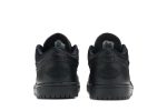 Air Jordan 1 Low Triple Black 553558-091 CVST