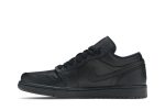 Air Jordan 1 Low Triple Black 553558-091 CVST