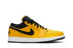 Air Jordan 1 Low University Gold Black 553558-700 CVST