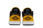 Air Jordan 1 Low University Gold Black 553558-700 CVST