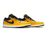 Air Jordan 1 Low University Gold Black 553558-700 CVST