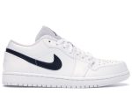 Air Jordan 1 Low White Obsidian 553558-114 CVST