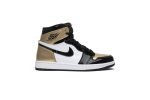 Air Jordan 1 Retro High OG Gold Top 3 861428-001 CVST