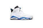 Air Jordan 6 Retro Sport Blue 2014 384664-107 CVST