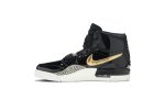 Air Jordan Legacy 312 Black Gold Patent AV3922-007 CVST