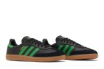 Austin FC x adidas Samba Team Black Real Green HQ7035 CVST