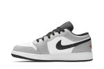 (GS) Air Jordan 1 Low ‘Light Smoke Grey’ 553560-030 CVST