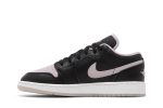 (GS) Air Jordan 1 Low SE ‘Black Iced Lilac’ DV1333-051 CVST