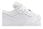 (GS) Air Jordan 1 Low White Black 553560-101 CVST