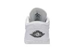 (GS) Air Jordan 1 Low White Black 553560-101 CVST