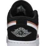 (GS) Air Jordan 1 Low ‘White Rose Gold’ 554723-090 CVST