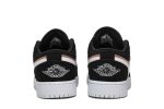 (GS) Air Jordan 1 Low ‘White Rose Gold’ 554723-090 CVST