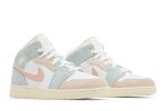 (GS) Air Jordan 1 Mid SE Pink Oxford DZ5361-100 CVST