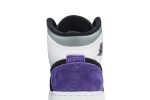 (GS) Air Jordan 1 Mid SE ‘Varsity Purple’ BQ6931-105 CVST