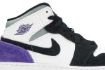 (GS) Air Jordan 1 Mid SE ‘Varsity Purple’ BQ6931-105 CVST