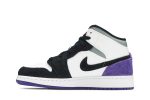 (GS) Air Jordan 1 Mid SE ‘Varsity Purple’ BQ6931-105 CVST