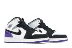 (GS) Air Jordan 1 Mid SE ‘Varsity Purple’ BQ6931-105 CVST